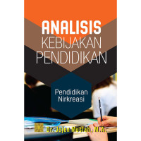 Image of Analisis Kebijkan Pendidikan, Pendidikan Nikreasi