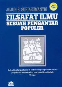 Image of Filsafat Ilmu: Sebuah Pengantar Populer