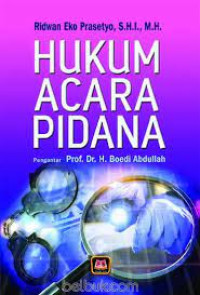 Image of HUKUM ACARA PIDANA
