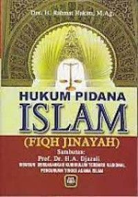 Image of Hukum Pidana Islam (Fiqh Jinayah)
