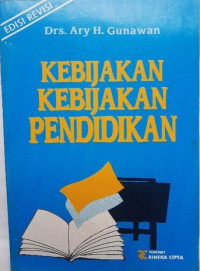 Image of Kebijakan Kebijakan Pendidikan Edisi Revisi