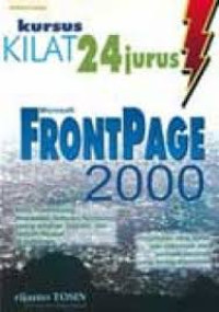Image of KURSUS KILAT 24 JURUS FRONTPAGE 2000