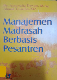 Image of Manajemen Madrasah Berbasis Pesantren