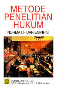 Image of METODE PENELITIAN HUKUM (NORMATIF DAN EMPIRIS)