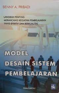 Image of Model Desain Sistem Pembelajaran