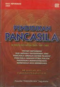 Image of Pendidikan Pancasila Edisi Reformasi 2004