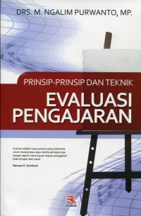 Image of PRINSIP-PRINSIP DAN TEKNIK EVALUASI PENGAJARAN