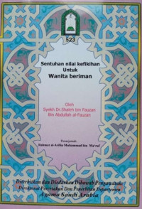 Image of Sentuhan Nilai Kefikihan Untuk Wanita Beriman